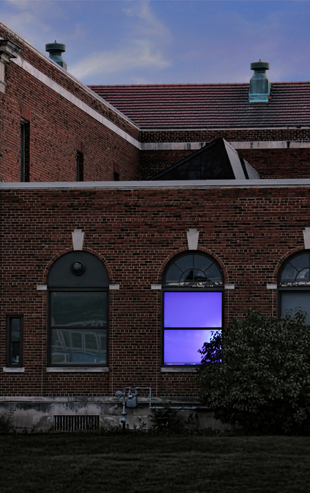 The Violet Window: Federal Bldg., Benton Harbor, Michigan