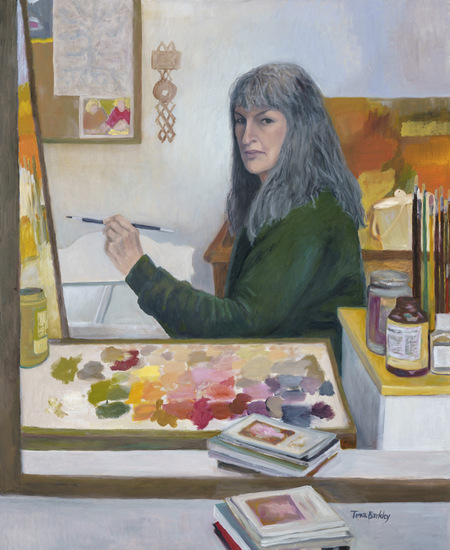 Self Portrait in the Studio