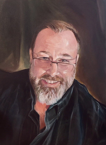 Self Portrait of Artist James C. Andrews