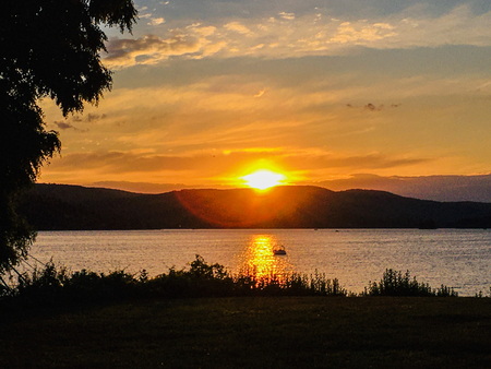 Summer on the lake
