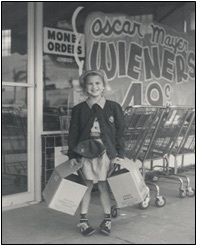 Selling Girl Scout Cookies - Mary Ann "Quita" Darnell Nass