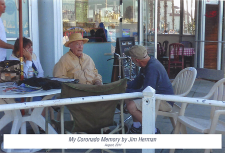 Iconic Coronado Naval Hero Meets a Peace Corps Volunteer