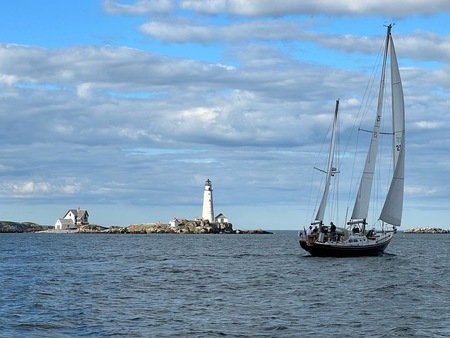 Boston light- Debi McNeil