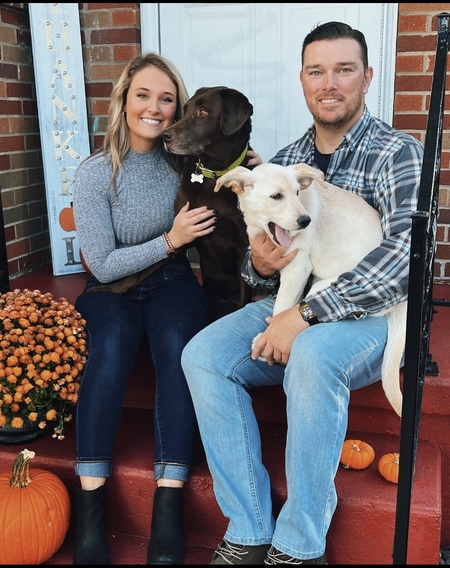 Officer Lea Stachura and Officer Brad Janzen 