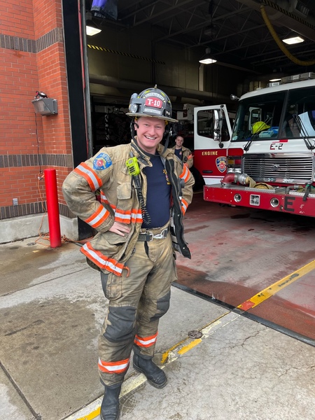 Firefighter Robert Trank