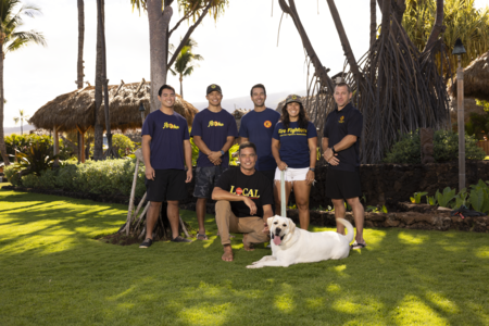 Dodger & His Firefighter Friends