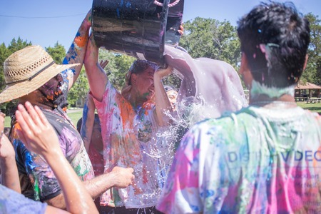 Kesem at UT Dallas - Messy Olympics Water Bucket