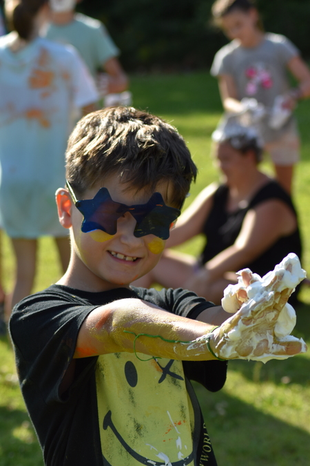 Kesem at Maine - "Potato Sauce" first Messy Olympics