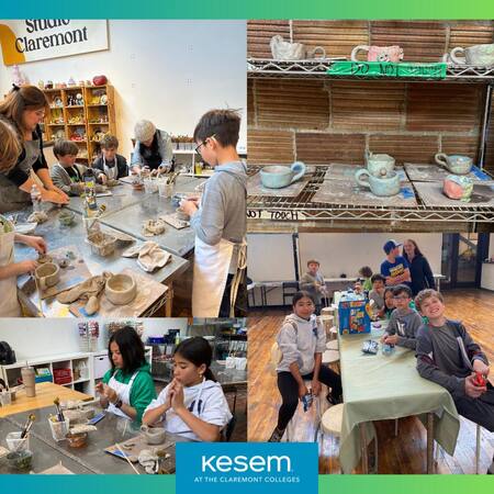 Kesem at Claremont Colleges - Pottery Class