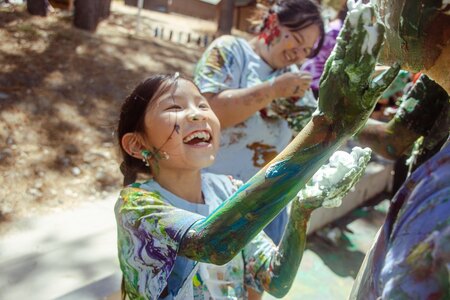 Kesem at UC Irvine - Unikitty Messy Games