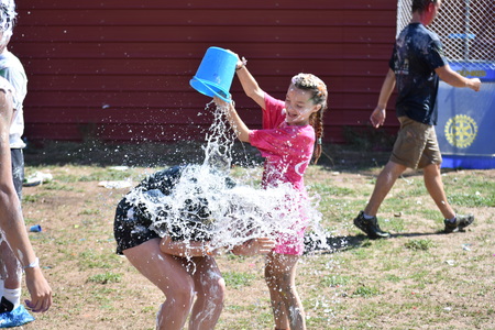 Kesem at SDSU - Messy Games Water Dump