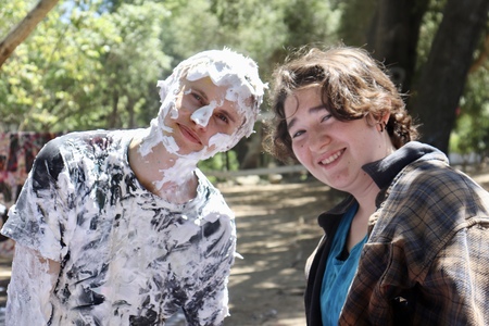 Kesem at Long Beach State - Shaving Cream Fun