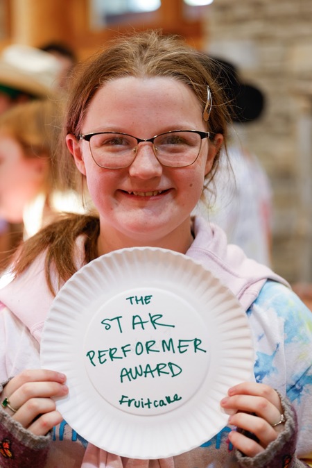 Star Performer Paper Plate Award