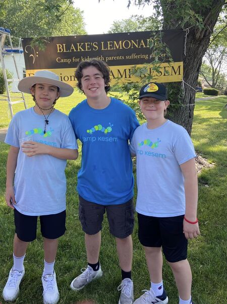 Blake's Lemonade For Camp KESEM by Lisa Schmidt