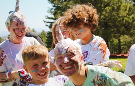 Kesem at CU Boulder - Messy Games Color Chaos