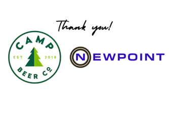 Thank you Newpoint and Camp Beer Co.