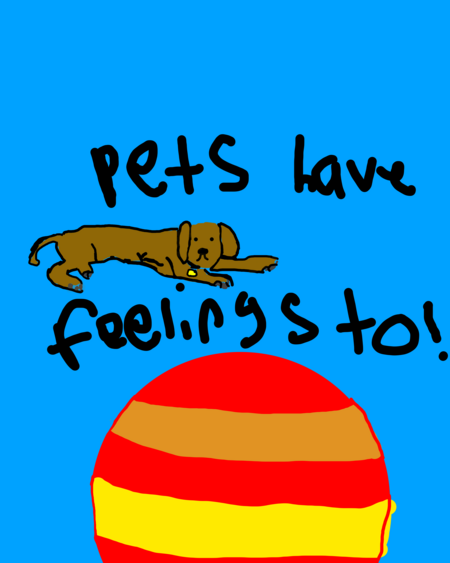 pets have feelings to!