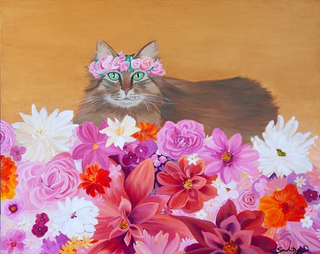 Sara Dowd - Kitty Bouquet