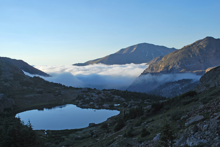 Halfmoon Creek Lakes Sunrise