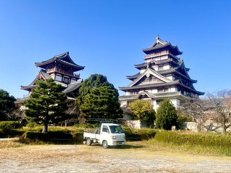 Kyoto Fushimi Castle: Old and New