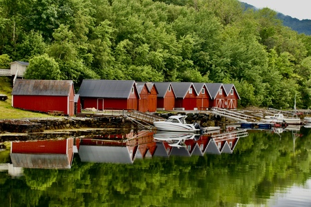 Morning reflections in Norway 