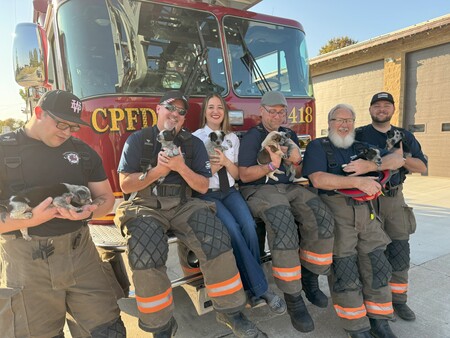 Members of the Centralia-Peosta Fire Department