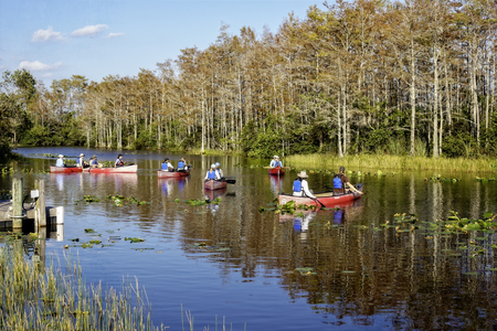 Canoeing Grassy Waters